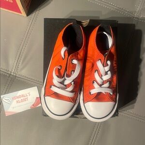 Kids Orange Sneakers